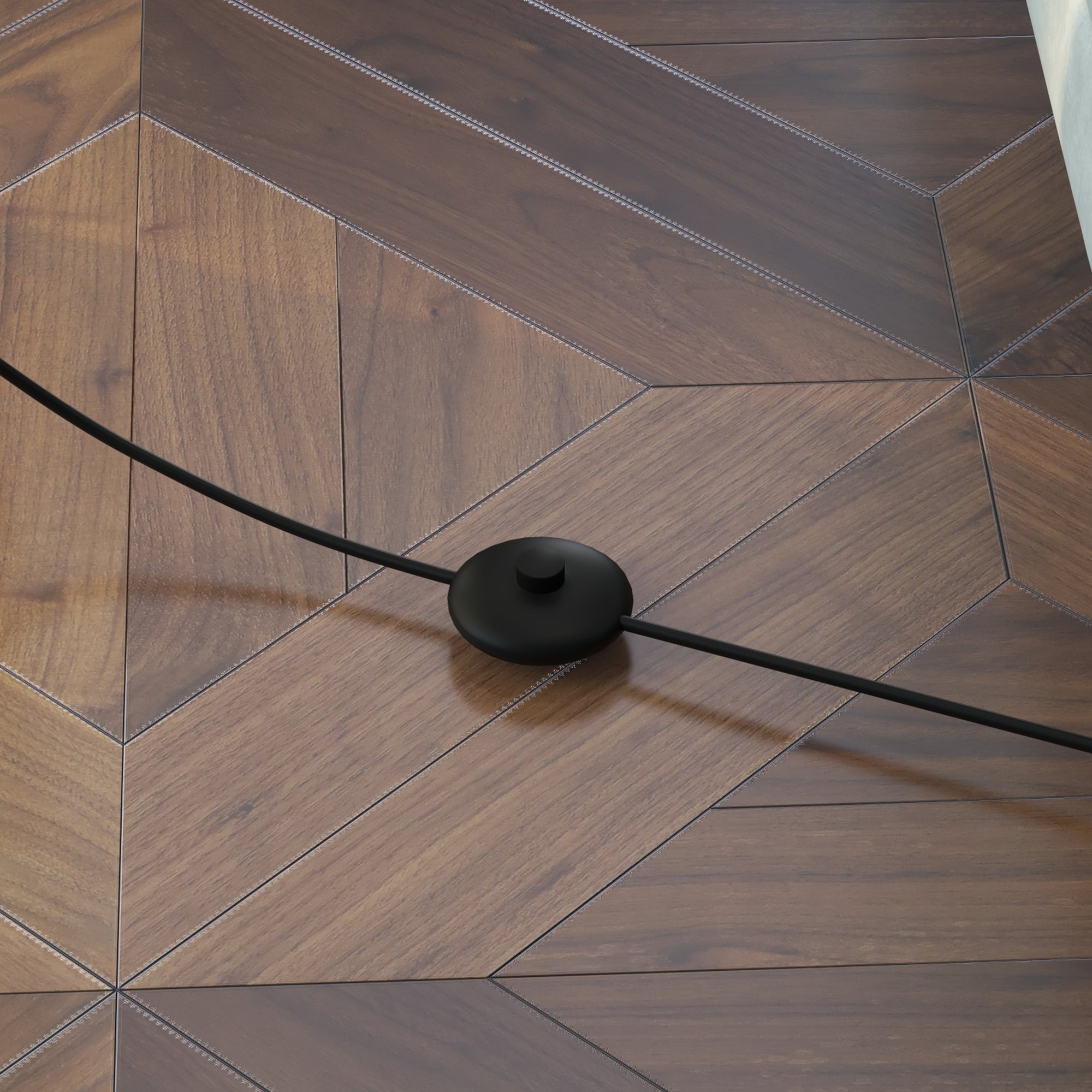 Floor Lamp with Shelves and Dual Light, Standing Lamp for Living Room