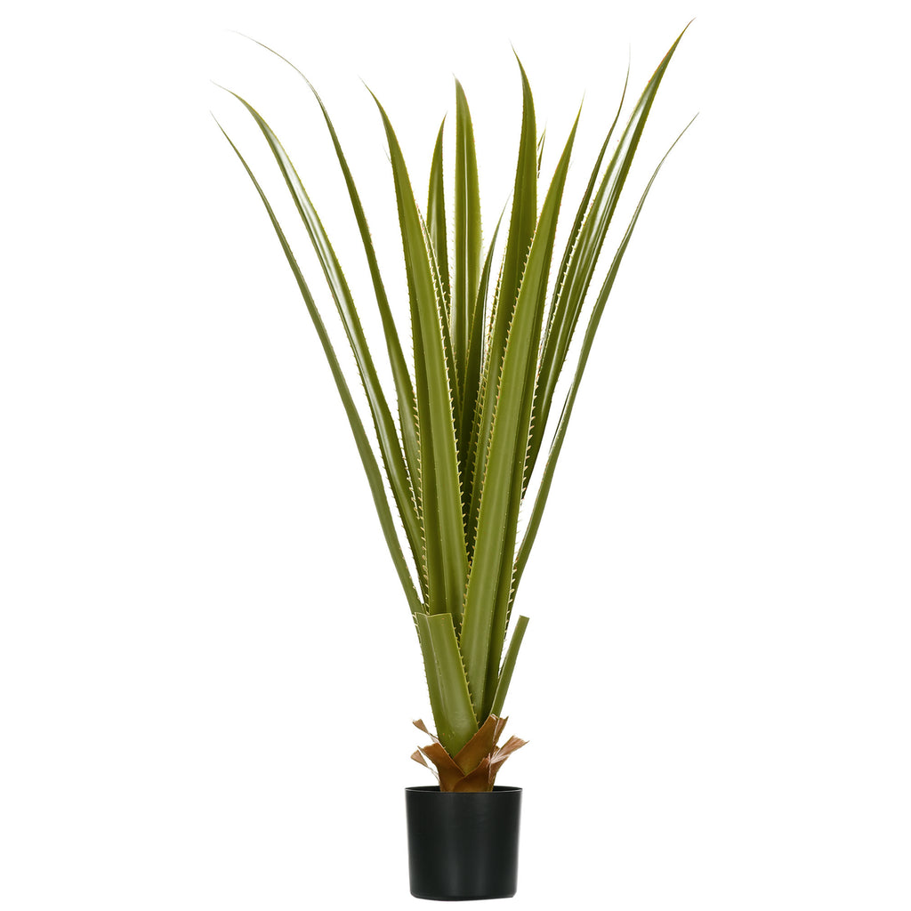 Decorative Artificial Plants Agave, Indoor Outdoor Potted Fake Plants