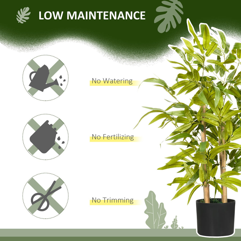 Decorative Artificial Plants Bamboo for Indoor , Desk Potted Fake Plants